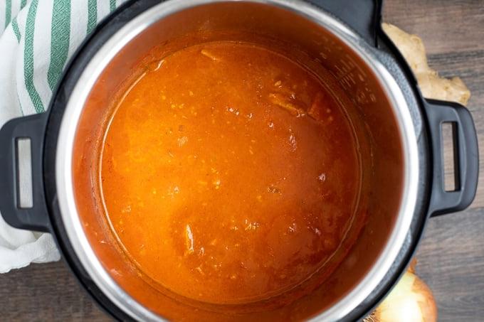 Butter Chicken im Instant Pot.