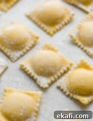 Mastering Homemade Ravioli 12 A photo of homemade ravioli.
