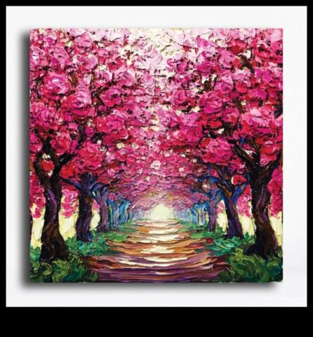 Blossom Canvas Φέρτε την τέχνη της φύσης στον εξωτερικό σας χώρο