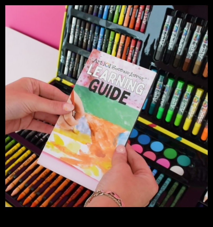 Budding Artist: Art Supplies for Her Creative Expression