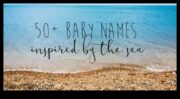 Ονόματα μωρών για γαλήνη εμπνευσμένα από τη θάλασσα Oceanic Opulence