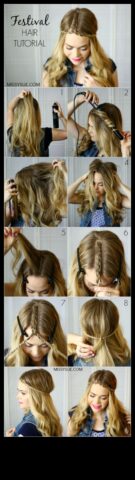 Festival Flow 7 τρόποι για να προσθέσετε παιχνιδιάρικη διάθεση στα σπαστά μαλλιά σας