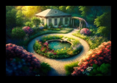 Ήσυχα μονοπάτια: Garden Design Pathways to Bliss