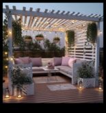 Κομψά έπιπλα Rustic Retreats για μια υπαίθρια όαση